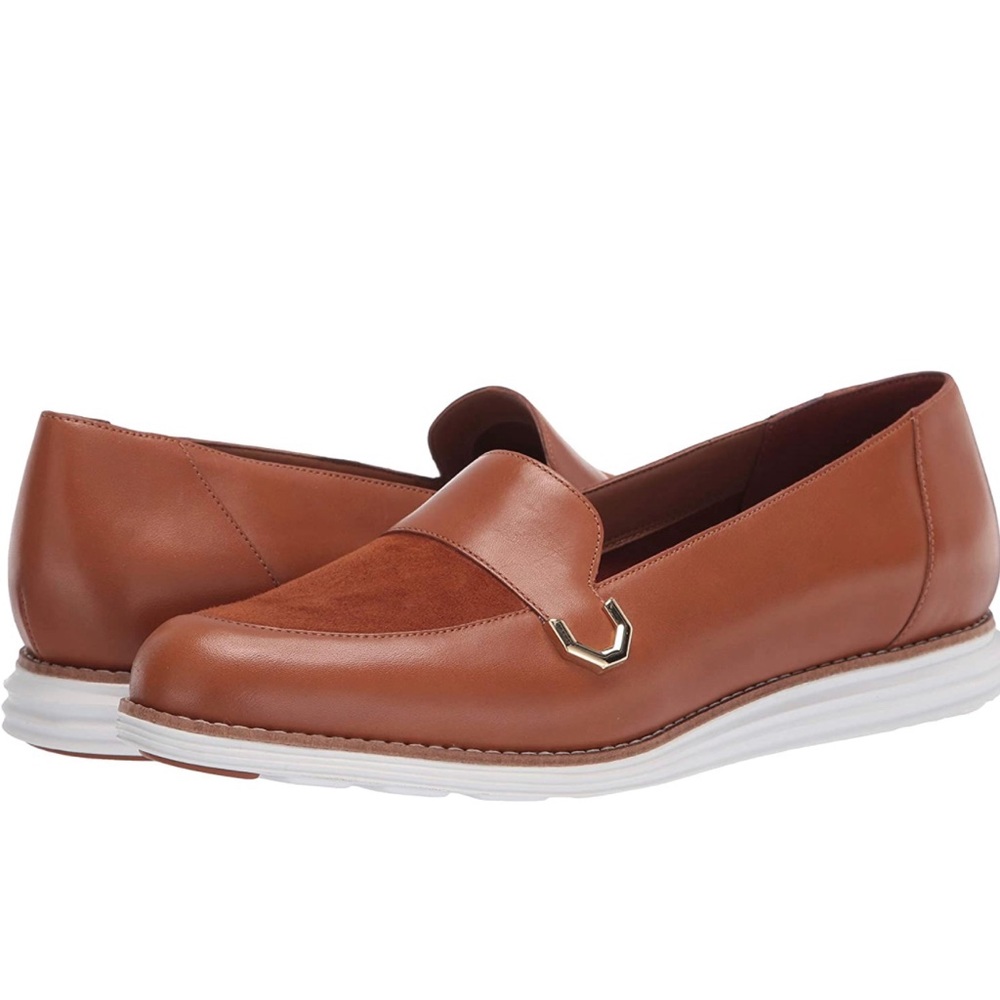 Cole Haan Brown Leather Loafers